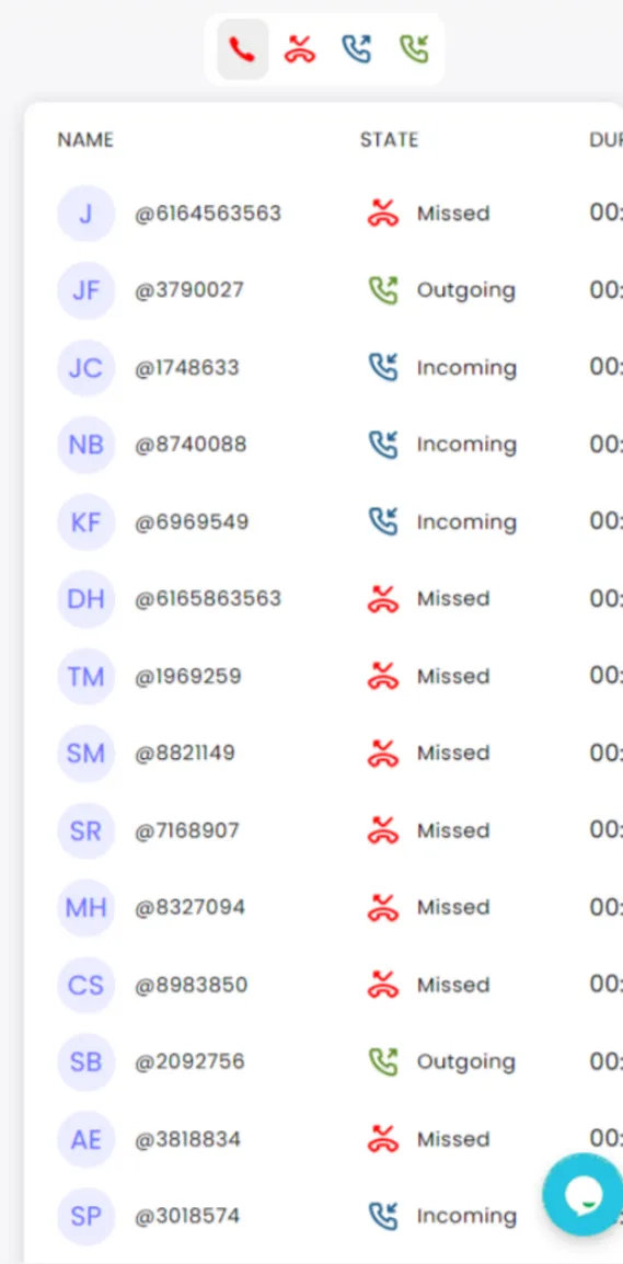 View call logs of your iPhone